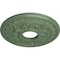 Ekena Millwork Baltimore Ceiling Medallion (Canopies up to 5 1/2"), 15 3/8"OD x 4 1/4"ID x 1 1/2"P, Athenian Green CM15BAAGF - alternate 2